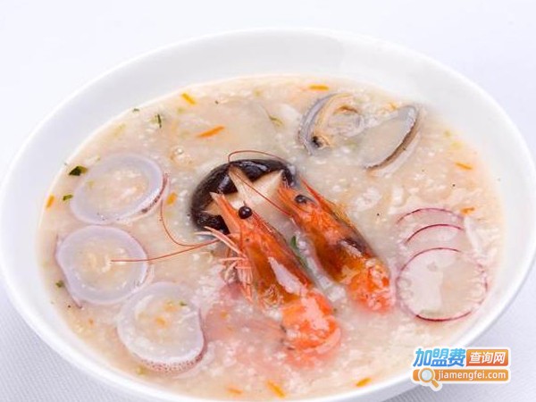 广州海鲜粥加盟费