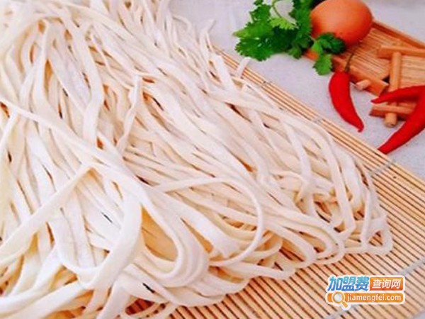 鲜面条加盟费