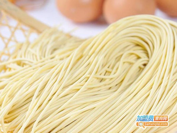 鲜面条加盟费