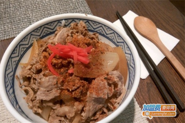 牛肉丼饭