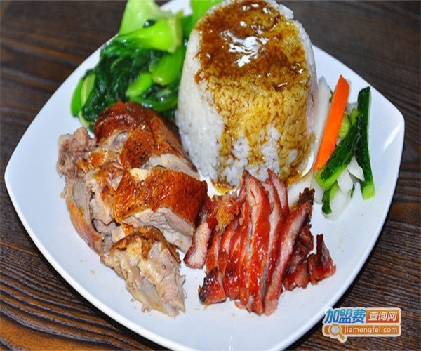 悠鹅港式烧腊饭