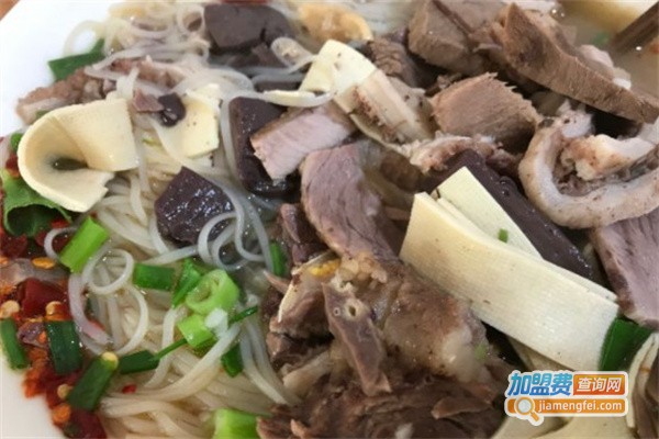 金华牛杂面加盟费