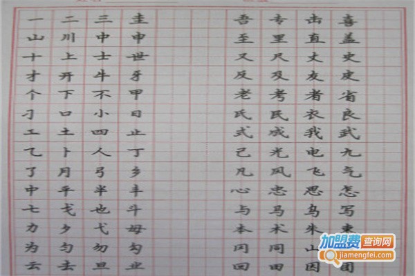 字立方练字加盟_加盟字立方练字赚的真多！