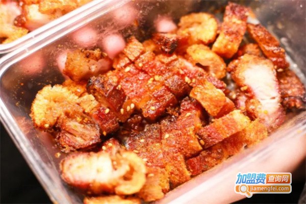成都脆皮炸花肉