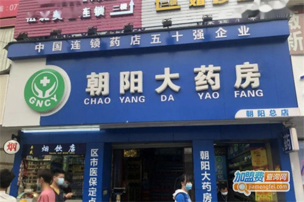 朝阳大药房加盟费