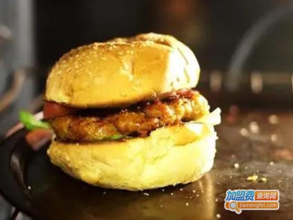 手作牛肉汉堡