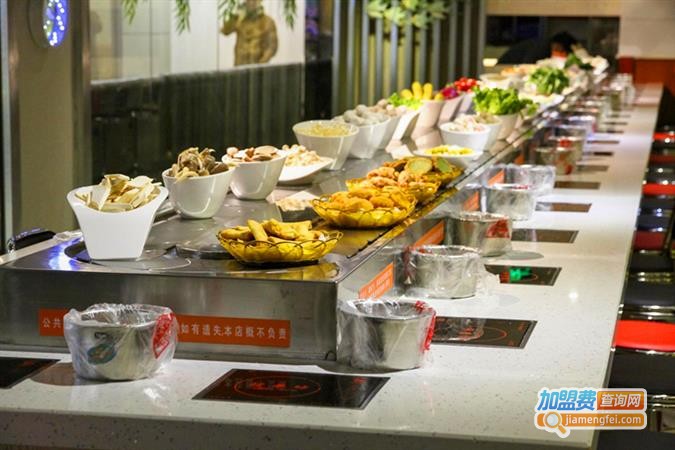 旋转小火锅店