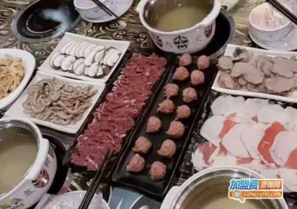 牛桦煮鲜牛肉火锅