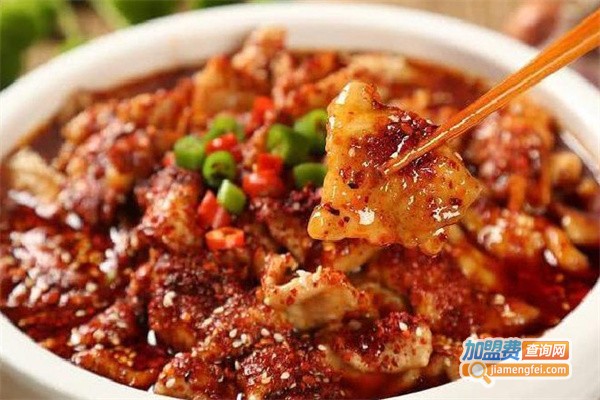 一碗水煮肉片干掉三碗米饭