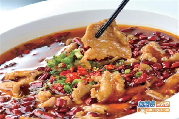 水煮肉片快餐