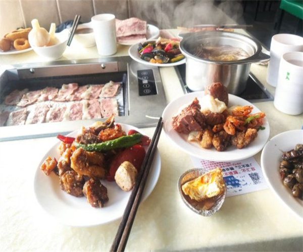草原牧场烤肉火锅自助餐厅