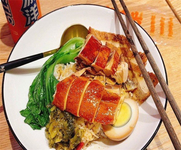 卤捕头大碗鹅肉饭
