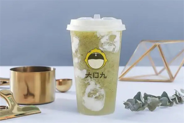 大口九奶茶