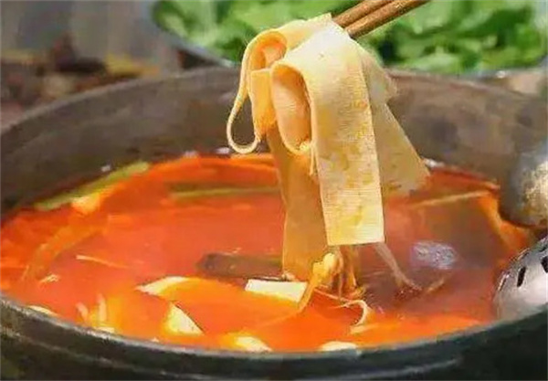豆腐皮火锅