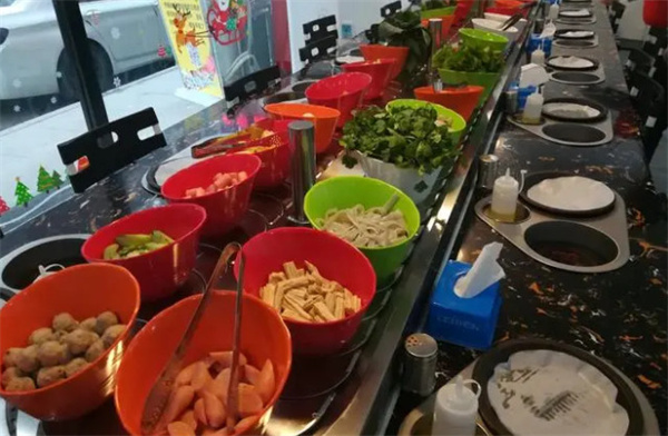 涮你喜欢回转火锅