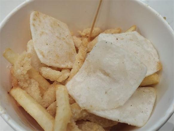 鸡柳年糕薯条