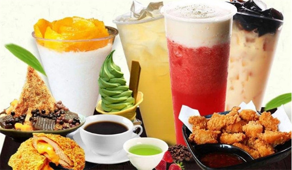 炸鸡奶茶一体店