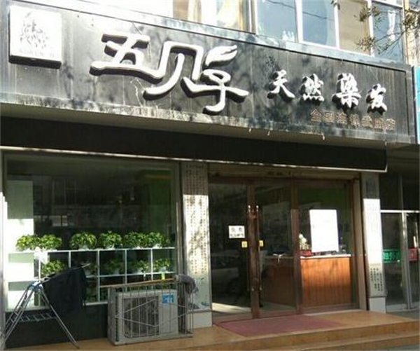 五贝子染发店加盟费