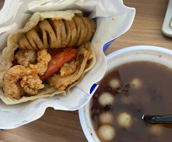 饼小六香酥鸡烧饼
