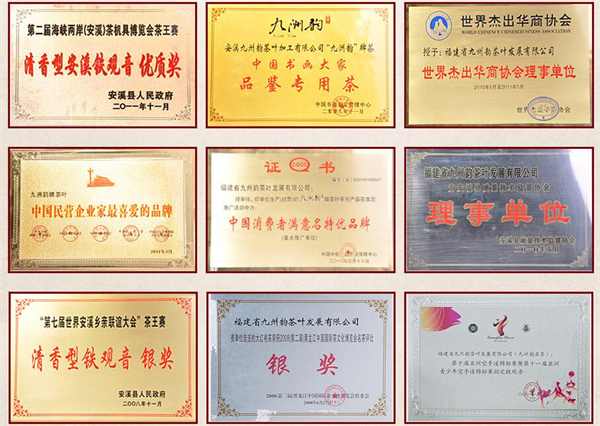 九州韵茶叶加盟费