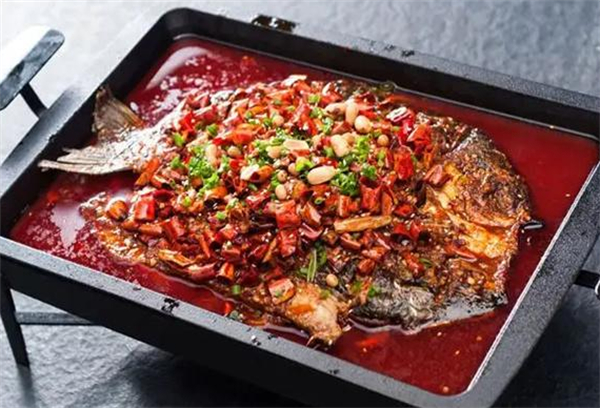 渝味青柠椒酸菜鱼烤鱼鸡公煲