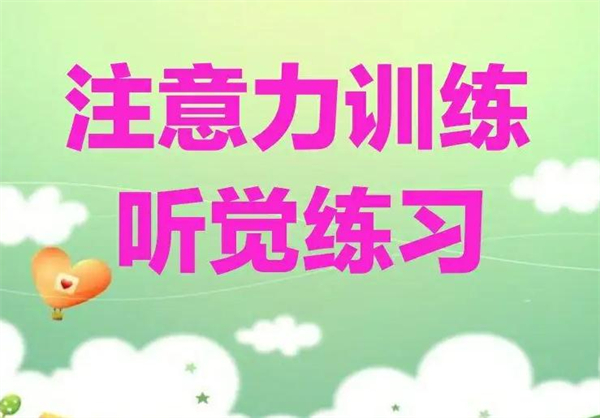 注意力训练培训班