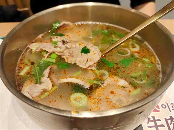 梨花牛肉汤