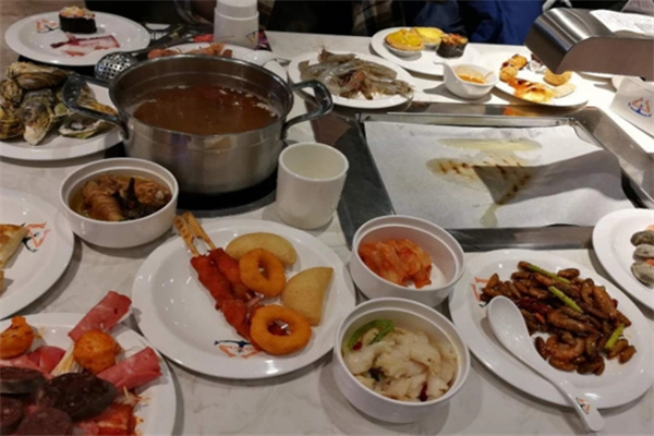 焰江山海鲜自助烤肉