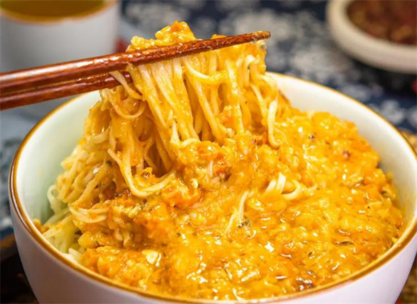 蟹满楼蟹黄面