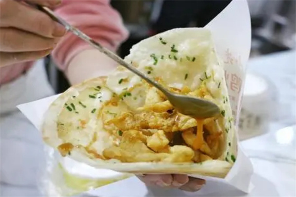 河南鸡柳烧饼