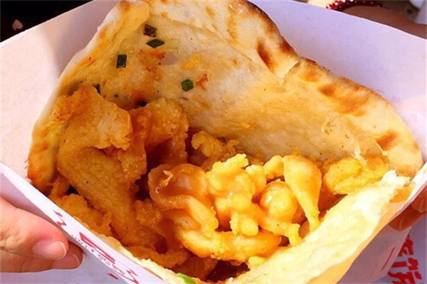 河南鸡柳烧饼