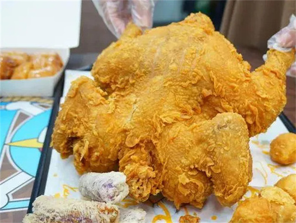 炸了个鸡
