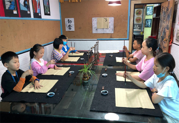 书法培训加盟费