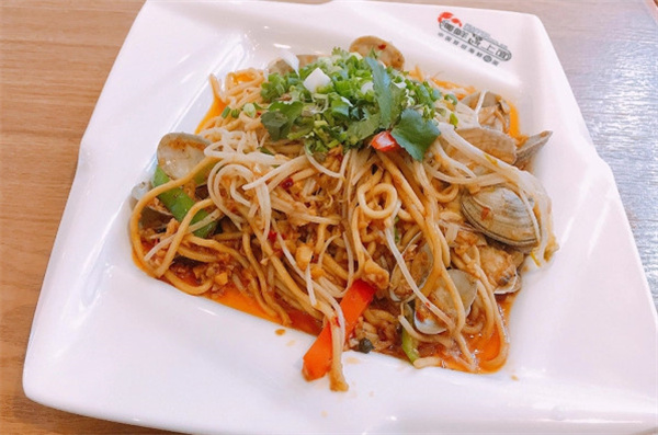 海鲜遇上面