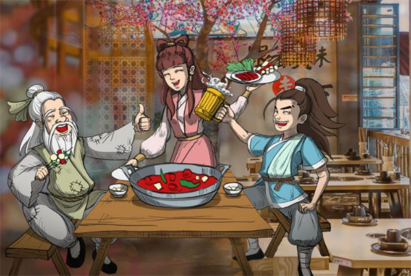 麻渣渣洪七公串串香