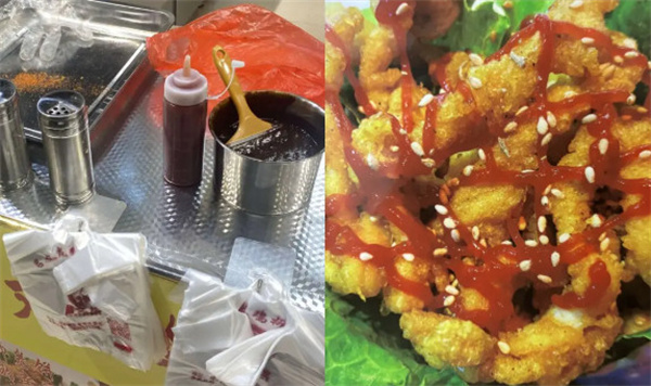 吕文龙鸡柳卷饼