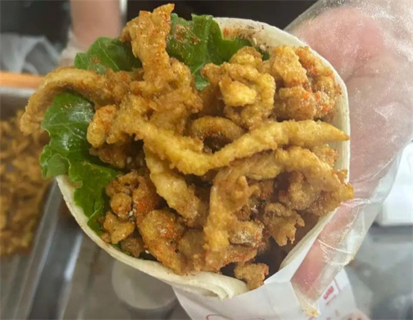 吕文龙鸡柳卷饼