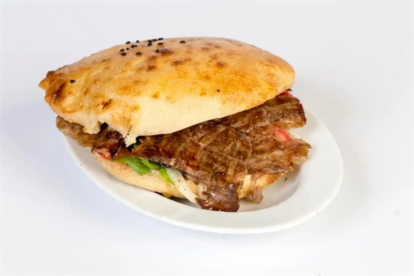 好开心烧饼夹里脊