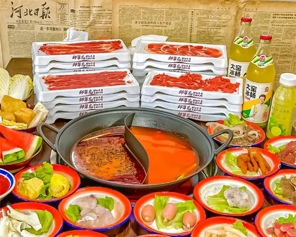 邱翠花鲜切牛肉自助火锅