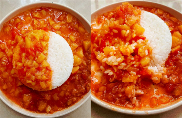 土豆泥拌饭
