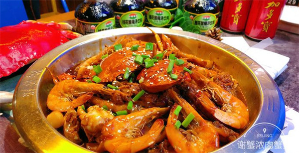 谢蟹浓肉蟹煲