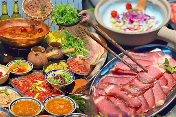 滇翁云南酸菜牛肉火锅
